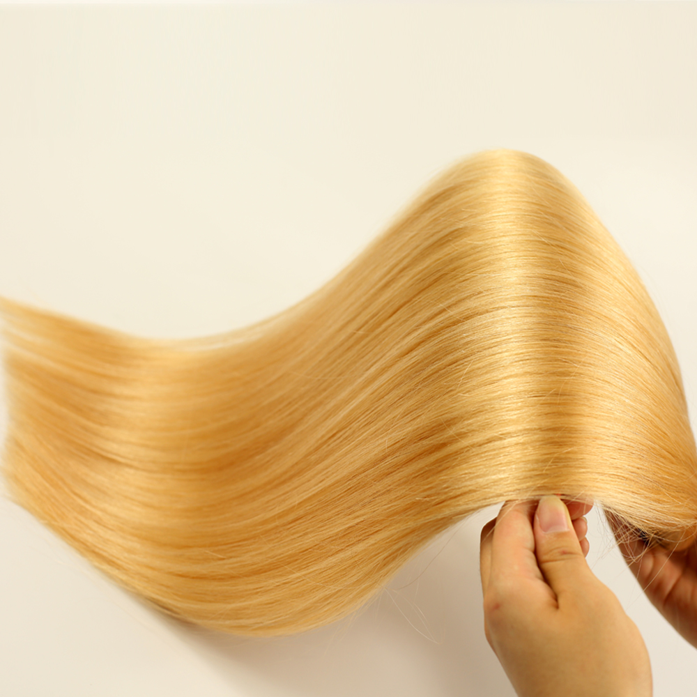 Virgin clip in hair extensions good quality hair extensions YL060